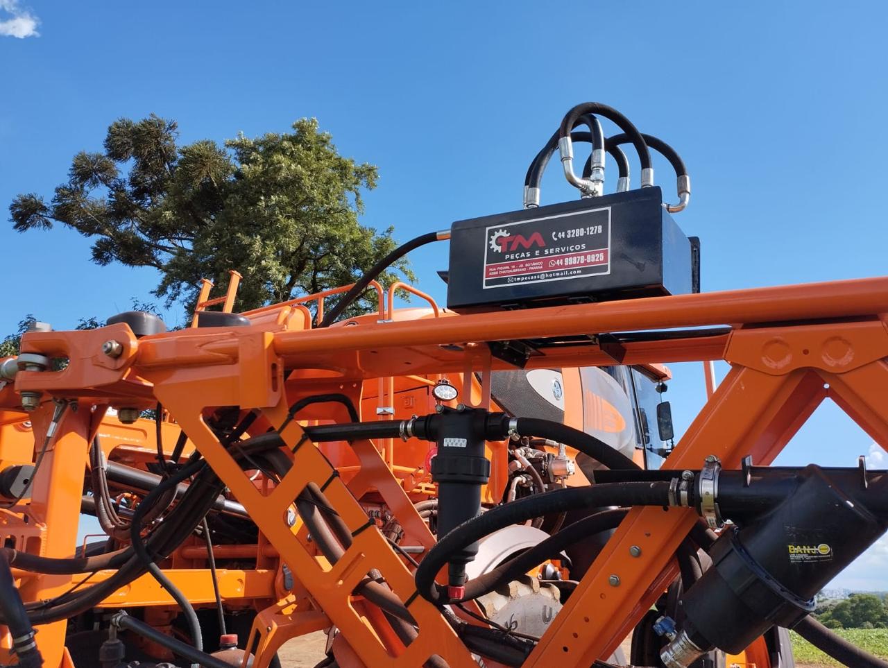 RODAS ESTABILIZADORAS DE BARRAS DE PULVERIZACAO - Imagem 4