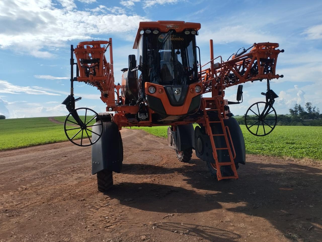 RODAS ESTABILIZADORAS DE BARRAS DE PULVERIZACAO